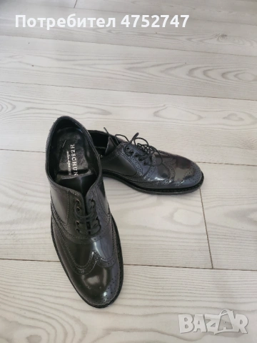 Нови бутикови  дамски обувки естествен лак 36 номер