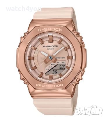 НОВ ДАМСКИ ЧАСОВНИК CASIO G-Shock GM-S2100PG-4AER КАСИО GM-S2100PG, снимка 1 - Дамски - 42453433