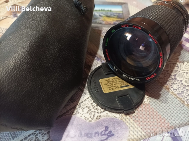 Фотообектив, снимка 2 - Обективи и филтри - 52750657