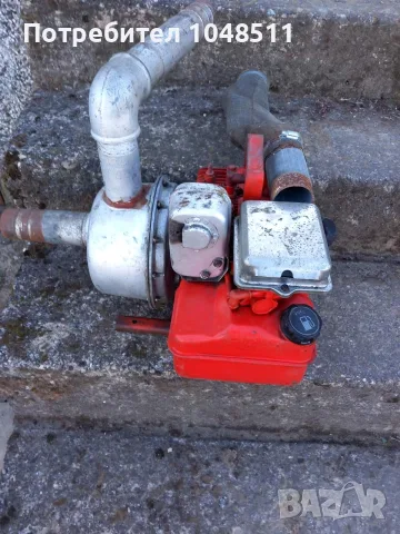 Бензинова водна помпа 2 цола с двигател Briggs Stratton, снимка 3 - Водни помпи - 56115008