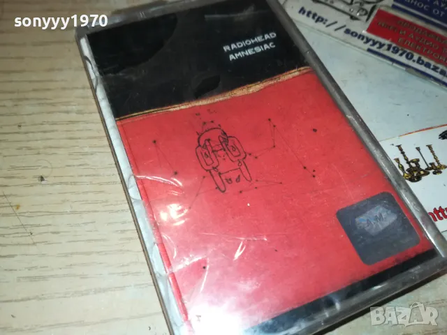 RADIOHEAD AMNESIAC-ORIGINAL TAPE 1311241212, снимка 3 - Аудио касети - 47951919