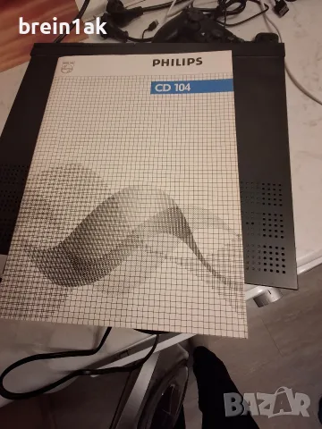Сд плеер PHILIPS CD-104, снимка 8 - Декове - 56340184