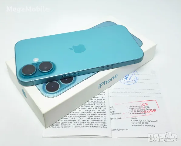 ✅️iPhone 16 128GB Teal, снимка 2 - Apple iPhone - 55989831