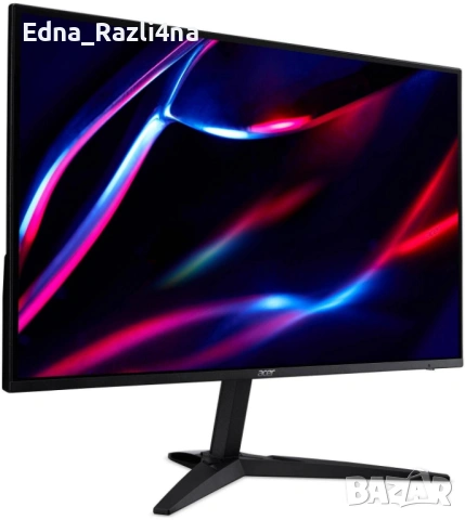Гейминг монитор Acer - NITRO KG273BII, 27'', 75Hz, 1ms, FreeSync