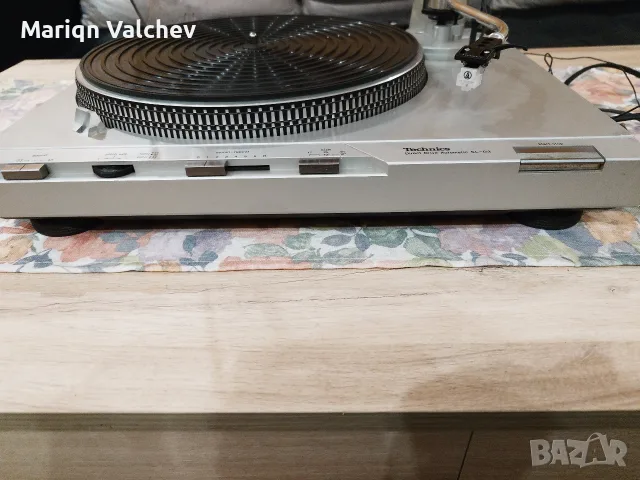 technics sl d3 грамофон готов за употреба , снимка 3 - Аудиосистеми - 56061579