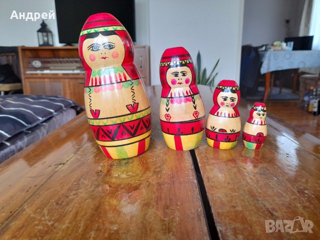 Стара Матрьошка,матрьошки #25, снимка 3 - Колекции - 41289966