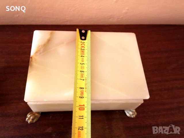 Невероятно Красив Комплект От Оникс-Кутия За Бижута И Др., снимка 8 - Антикварни и старинни предмети - 41567769