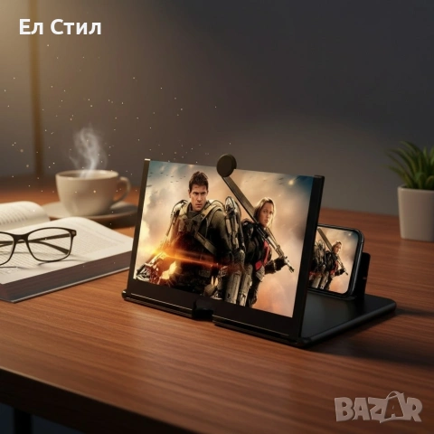 3D Увеличителен екран за смартфон с 5x мащабиране, снимка 3 - Друга електроника - 53356132
