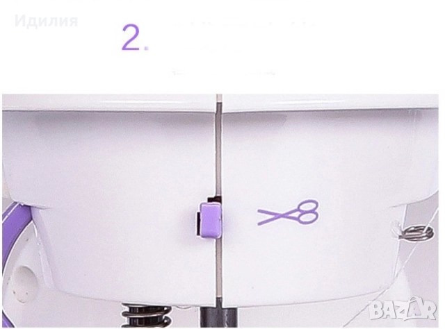 Многофункционална шевна машина с 5 програми. Размери - 220*130*210(мм), снимка 8 - Шевни машини - 51694264