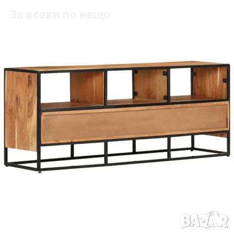 ТВ шкаф, 110x30x45 cм, акациево дърво масив Код P95, снимка 1