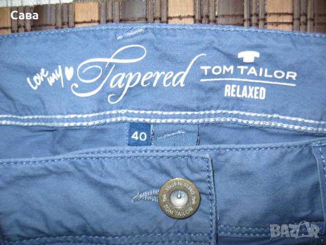 Бермуди TOM TAILOR  дамски,ХЛ, снимка 4 - Къси панталони и бермуди - 41776403