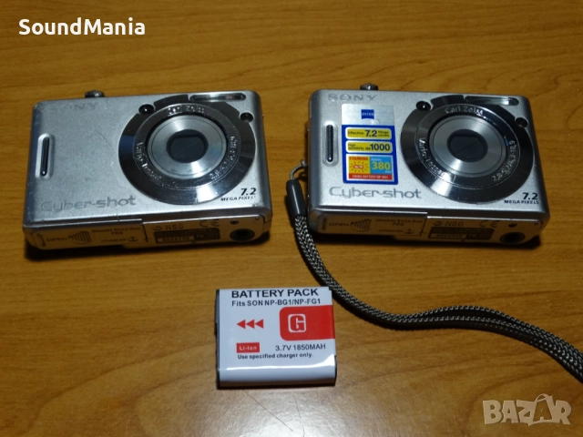 SONY DSC-W35 - 2 броя ..., снимка 18 - Фотоапарати - 52857463