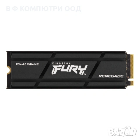 SSD Kingston Fury Renegade M.2-2280 PCIe 4.0 NVMe 1000GB, Heatsink