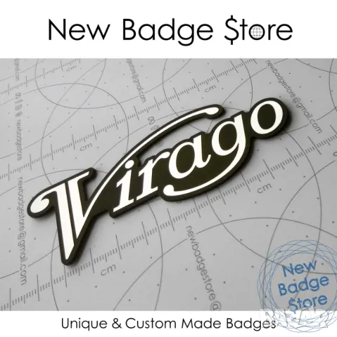 Yamaha Virago к-т релефни лога за резервоар, снимка 4 - Части - 49293903