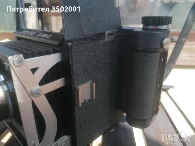 Marshall Press Camera Ролфилм 6х9 камера + Nikkor-Q Nippon Kogaku 105 mm обектив, снимка 8 - Камери - 50983201