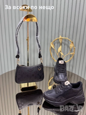 Louis Vuitton Комплект Дамска Чанта И Дамски Маратонки Луис Витон  Код SK398, снимка 4 - Чанти - 52870859