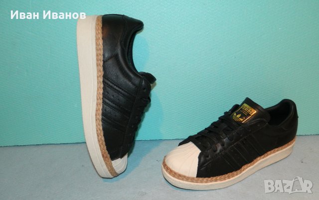 кецове ADIDAS Originals   SUPERSTAR 80S NEW BOLD  номер 39 , снимка 9 - Кецове - 33224663