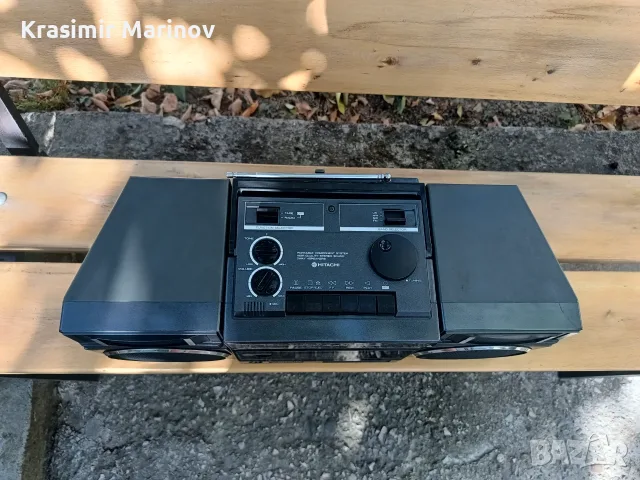 Hitachi TRK 940е Радиокасетофон Обслужен, снимка 4 - Радиокасетофони, транзистори - 55978632