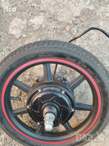 Нова капла с гума и 14" 350w мотор, снимка 3 - Части за велосипеди - 44929390