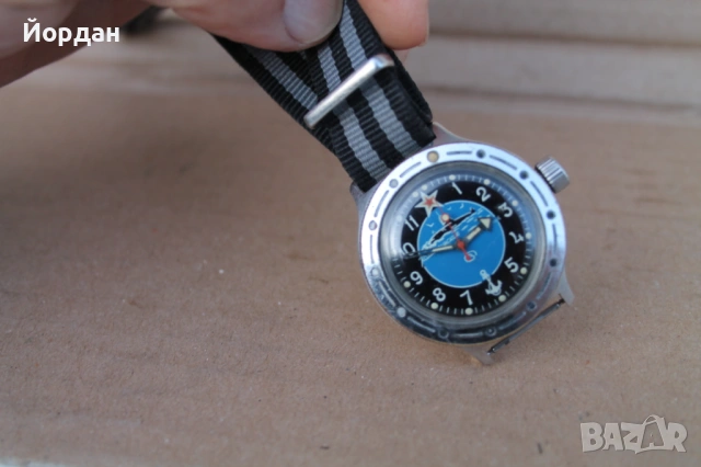СССР мъжки ръчен часовник Восток Амфибия  командирски, снимка 11 - Мъжки - 53711030