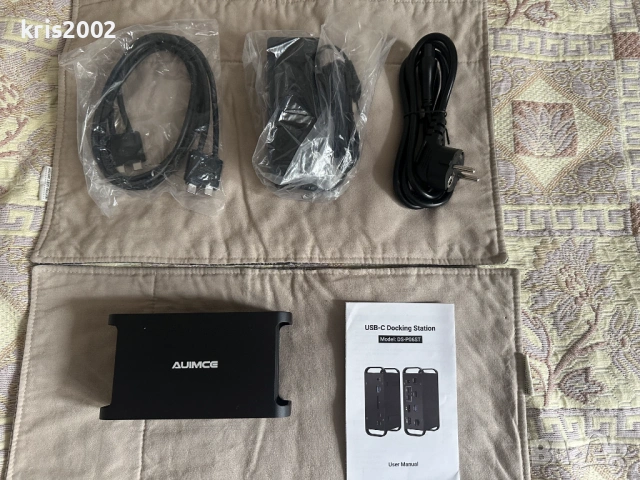 Докинг станция за Macbook лаптопи, DS-P06ST (14-в-2), 4K 60Hz, снимка 3 - Лаптоп аксесоари - 53279562