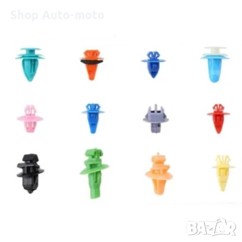 Комплект щипки за интериор Automat-щипки за кори, За Toyota, 420бр, снимка 4 - Аксесоари и консумативи - 53360183