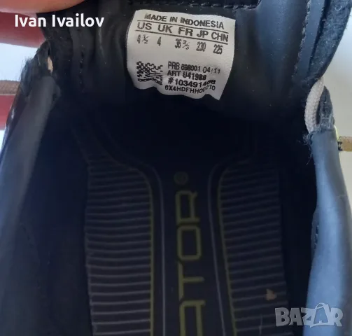 Оригинални бутонки adidas adipower Predator TRX FG – Размер 36 ⅔ (стелка 23 см), снимка 6 - Детски маратонки - 56007157