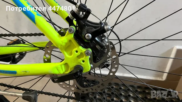 Велосипед колело алуминиева рамка 27 цола , снимка 4 - Велосипеди - 50308117