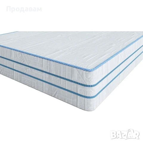 Еднолицев матрак Силвър 7 зони 22см - Блян - 114/190 Ядро от BodyCare пяна 7 зони на комфорт Дамаска