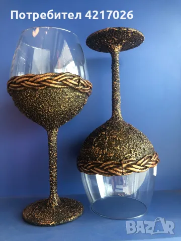 Ръчно декорирани бокали