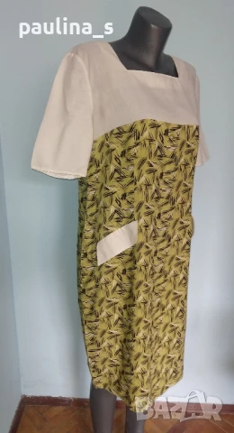 Три различни броя / Рокля по модел на Burda / бутикова стойност и цена / голям размер , снимка 11 - Рокли - 27999533