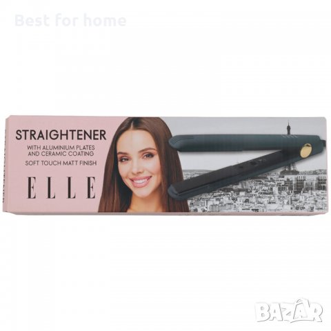 Керамична преса за коса ELLE, снимка 3 - Преси за коса - 34330762