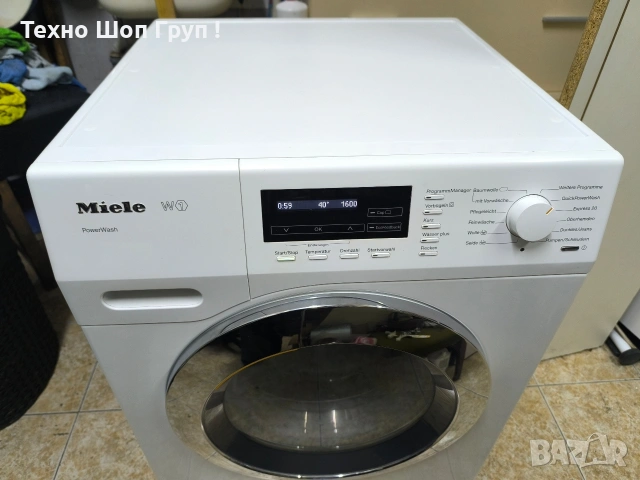 Пиралня Miele WKF 130 WPS - 8кг. 1600об. клас А+++, снимка 6 - Перални - 53289963