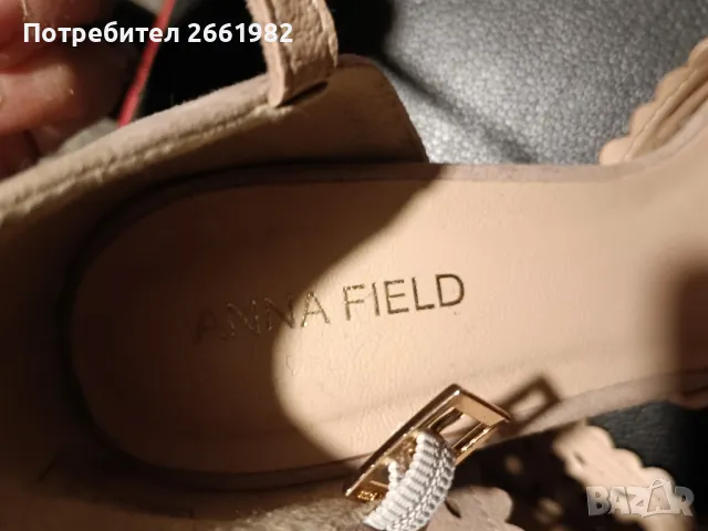 Красиви обувки на ток - пепел от роза - Anna Field , снимка 3 - Дамски обувки на ток - 50170907