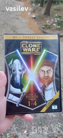 Star wars - Clone wars DVD, снимка 1 - DVD филми - 42549270