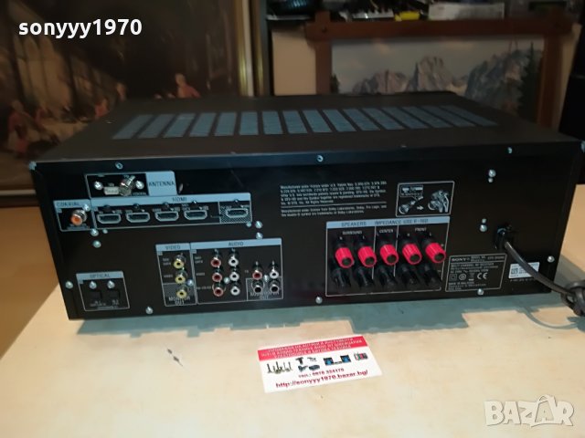 поръчан-sony multi channel receiver 2908211148, снимка 11 - Ресийвъри, усилватели, смесителни пултове - 33955385