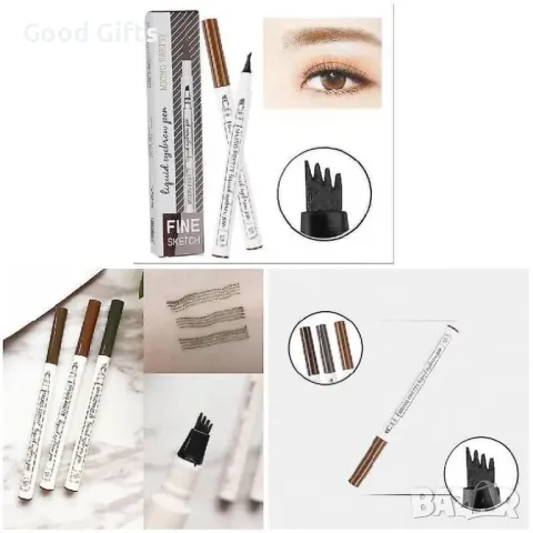 3D Молив за вежди с микроблейдинг tattoo ефект, снимка 6 - Други - 47510618