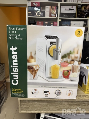 машина за сладолед и замразени напитки Cuisinart Frost Fusion 6-in-1, снимка 7 - Други - 55969940