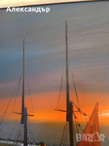 Маслена картина Подписана, снимка 5 - Картини - 50900810