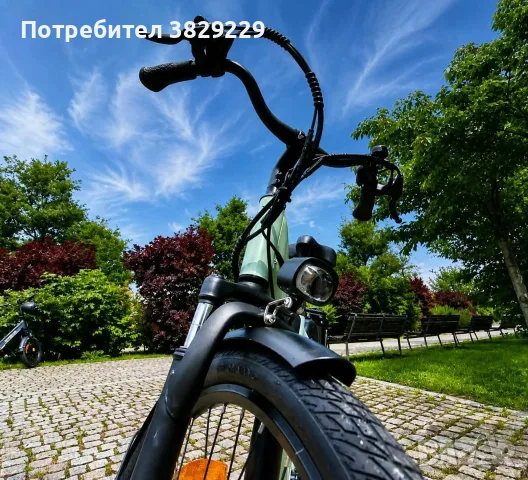 Електрически велосипед 250W HillMiles MileCity 1 26 инча 36V 13Ah , снимка 4 - Велосипеди - 55850013