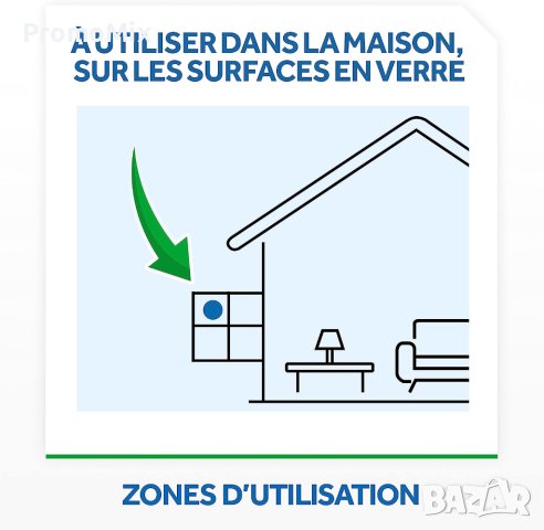 Стикер за стъкло против мухи 2 броя Raid Fly Trap стикер слънце капан за мухи, снимка 3 - Други - 41395150