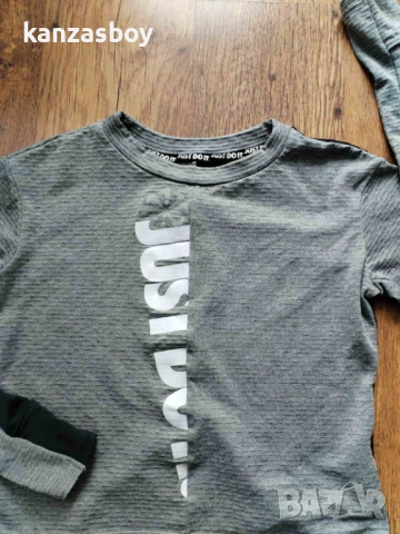 Nike W NK ICNCLSH SPHR TOP CREW - дамска термо блуза ХС, снимка 5 - Блузи с дълъг ръкав и пуловери - 53342011