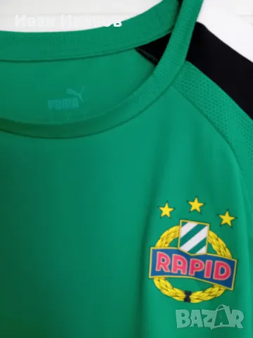 Оригинална фланелка на Рапид Виена, снимка 7 - Футбол - 50419692