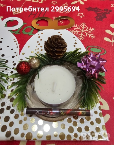 Ръчно изработен коледен подарък 