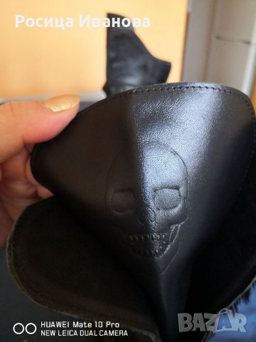 Alexander McQueen, черни кубинки естествена кожа , снимка 13 - Дамски ботуши - 39312133