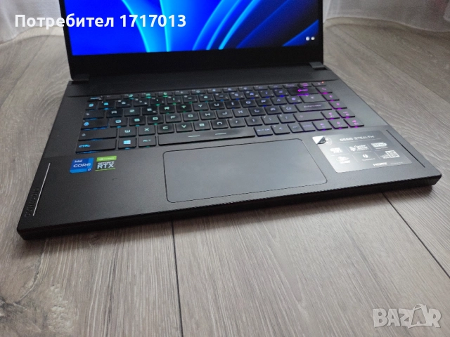 MSI GS66 i7 11800H / RTX 3080 / 32GB Ram / 2 TB SSD, снимка 2 - Лаптопи за игри - 52484294