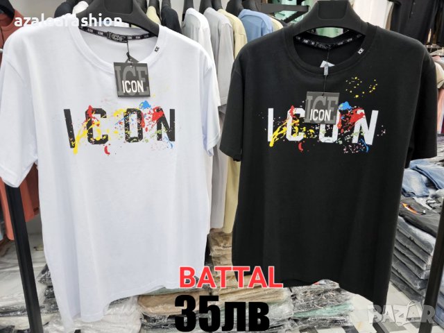 Мъжка тениска ICON, снимка 1 - Тениски - 41085380