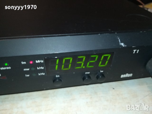 BRAIN T1 TUNER-ВНОС SWISS 1110231918LKWC, снимка 4 - Ресийвъри, усилватели, смесителни пултове - 42525983