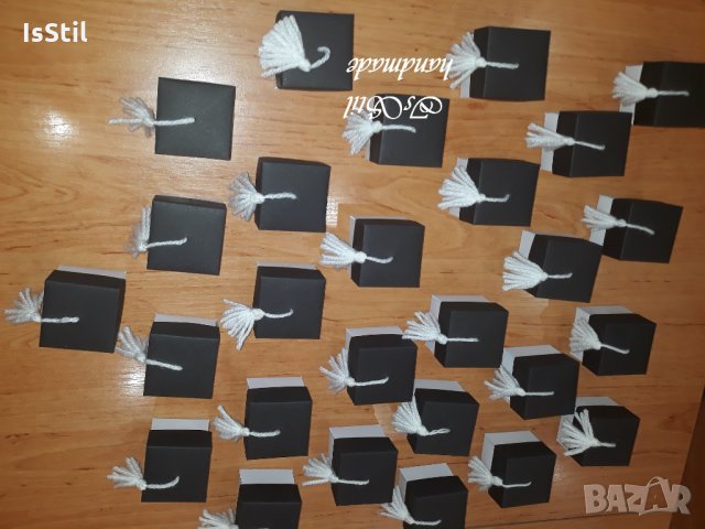Покана за бал, покани бал абутириент, абитуриентски шапки в експлодираща кутия , снимка 2 - Покани - 33929984