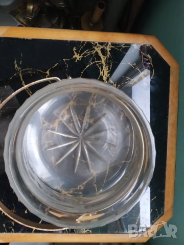 старо менче-кристален съд, снимка 3 - Други ценни предмети - 39044219
